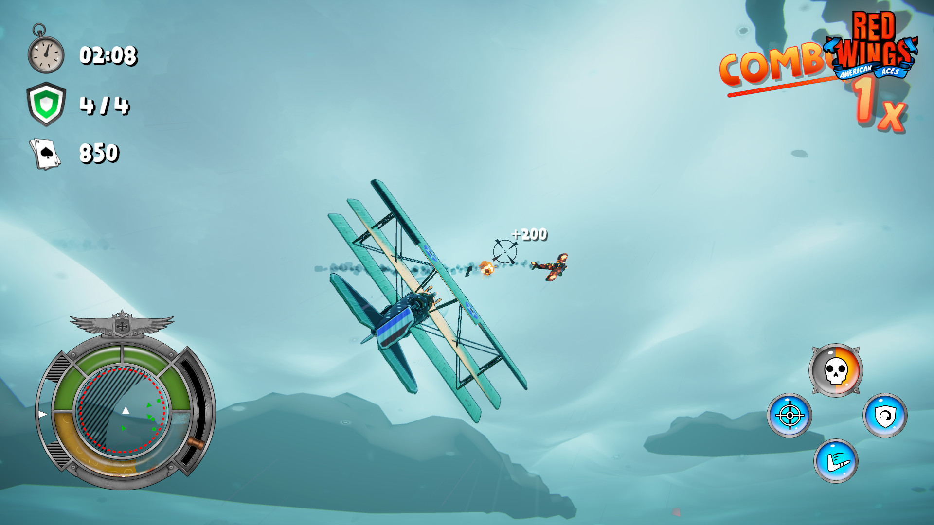 Скриншот из игры Red Wings: American Aces - 6