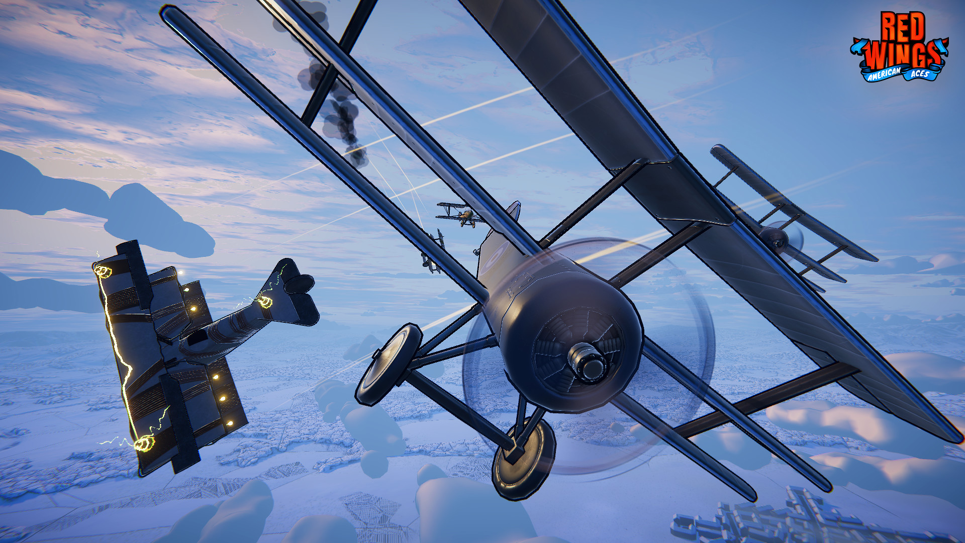 Скриншот из игры Red Wings: American Aces - 9