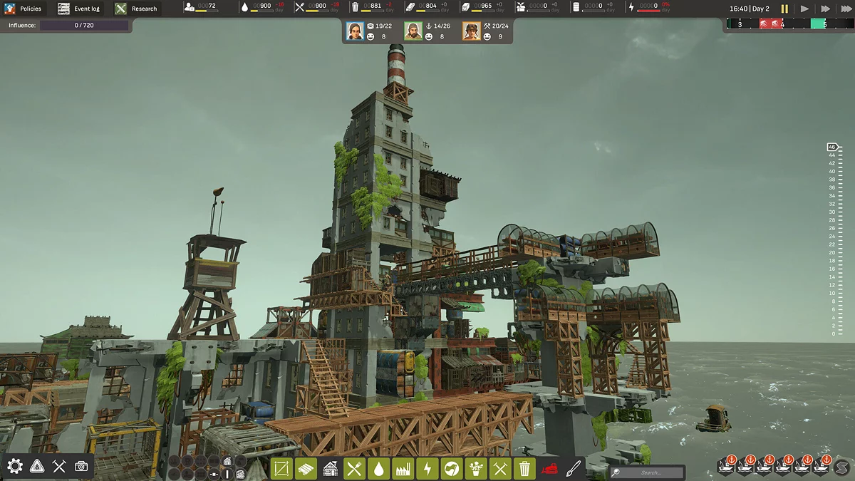 Скриншот из игры ALL WILL FALL: Physics-Based Survival City Builder - 17