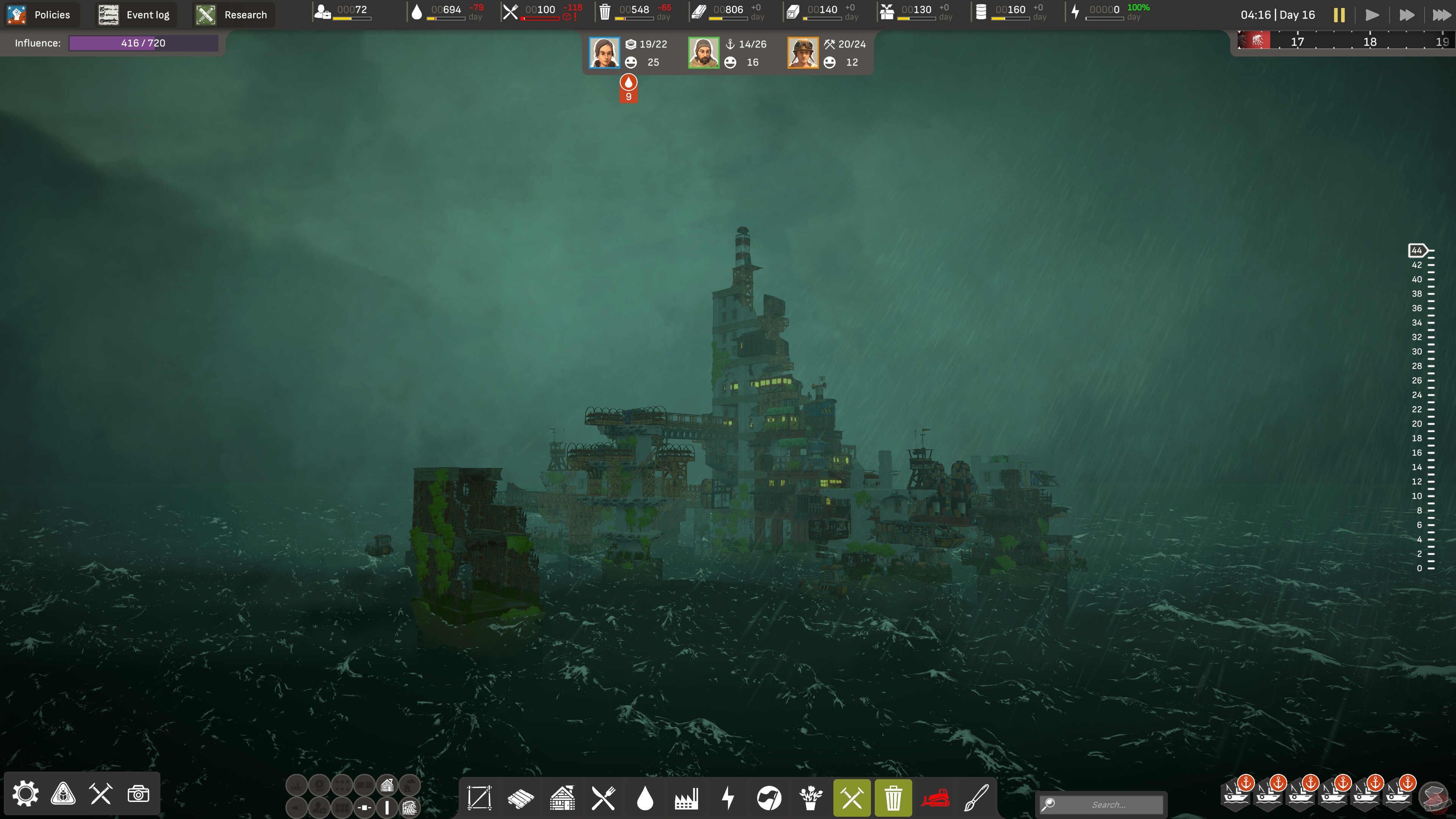 Скриншот из игры ALL WILL FALL: Physics-Based Survival City Builder - 4