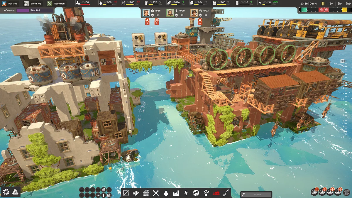Скриншот из игры ALL WILL FALL: Physics-Based Survival City Builder - 7