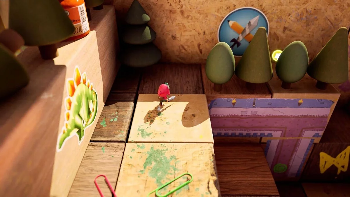 Скриншот из игры The Plucky Squire - 2