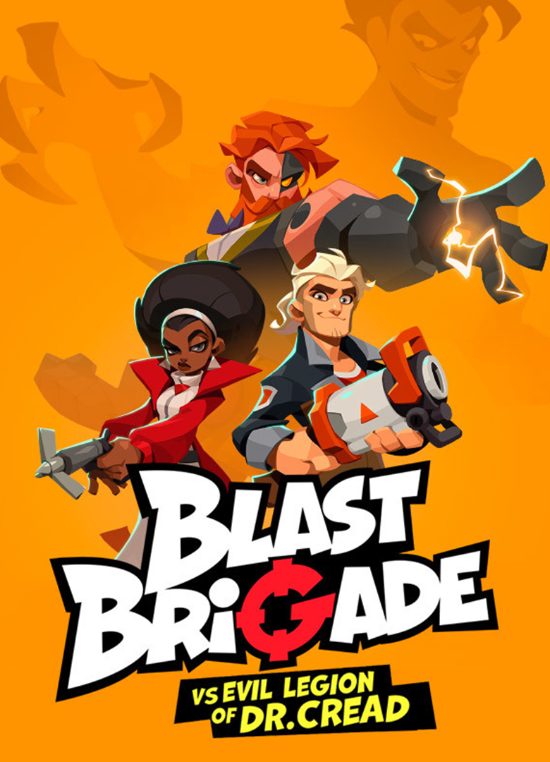 Обложка игры Blast Brigade vs. the Evil Legion of Dr. Cread