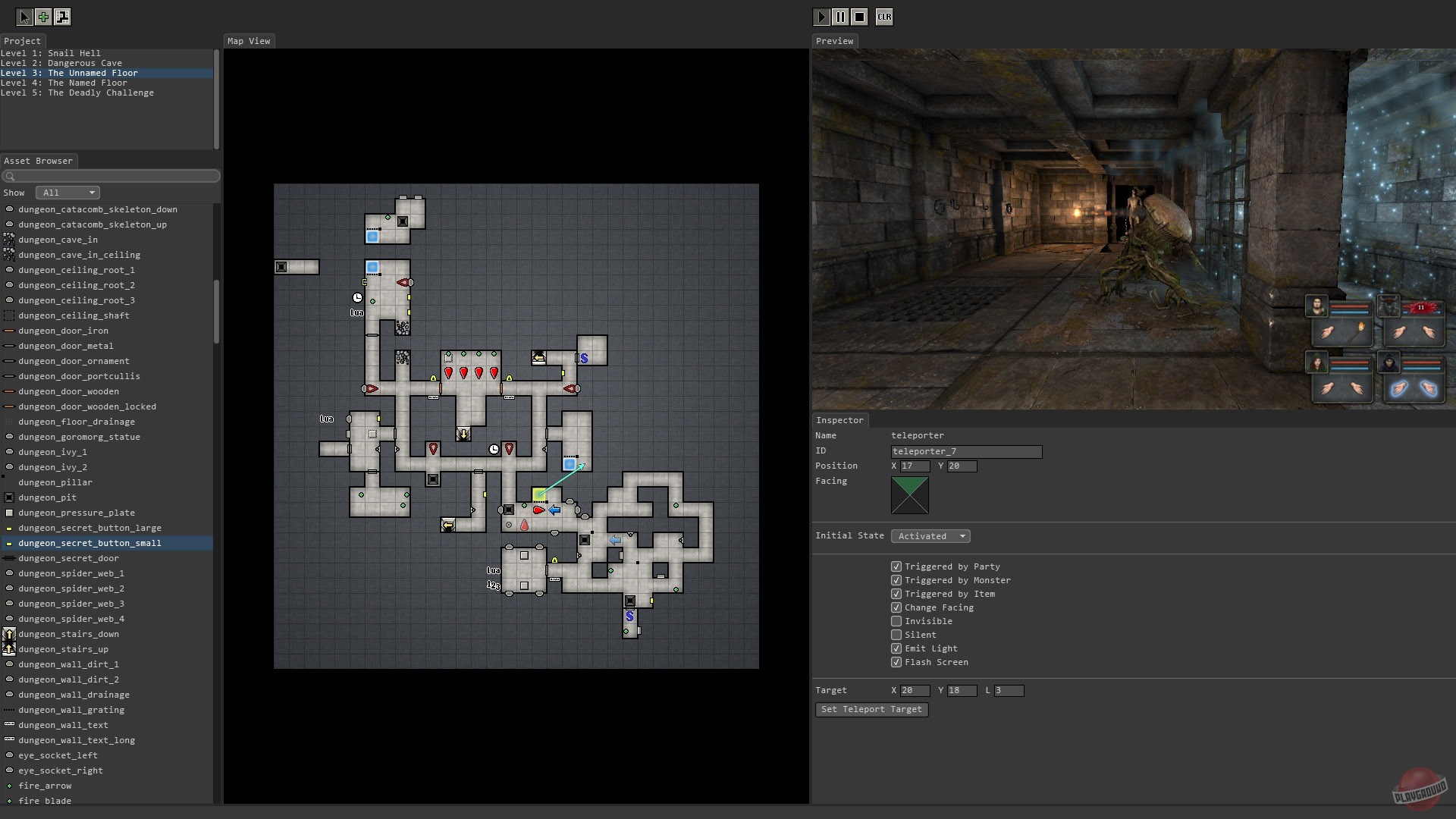 Скриншот из игры Legend of Grimrock - 28