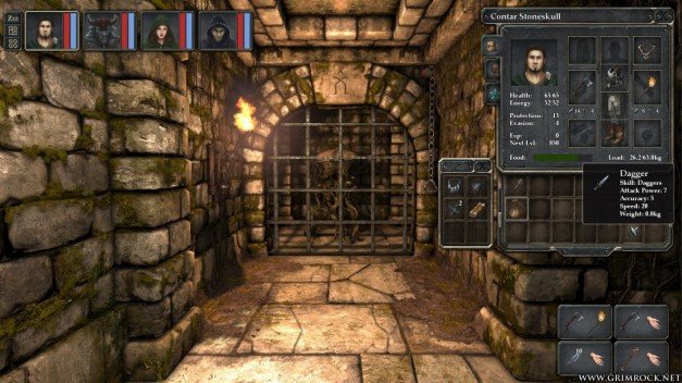 Скриншот из игры Legend of Grimrock - 9