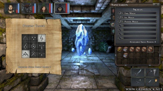 Скриншот из игры Legend of Grimrock - 10