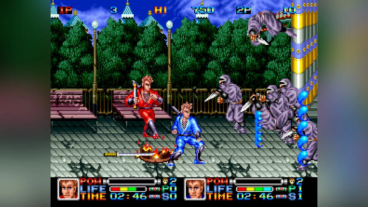 Скриншот из игры Ninja Combat - 2