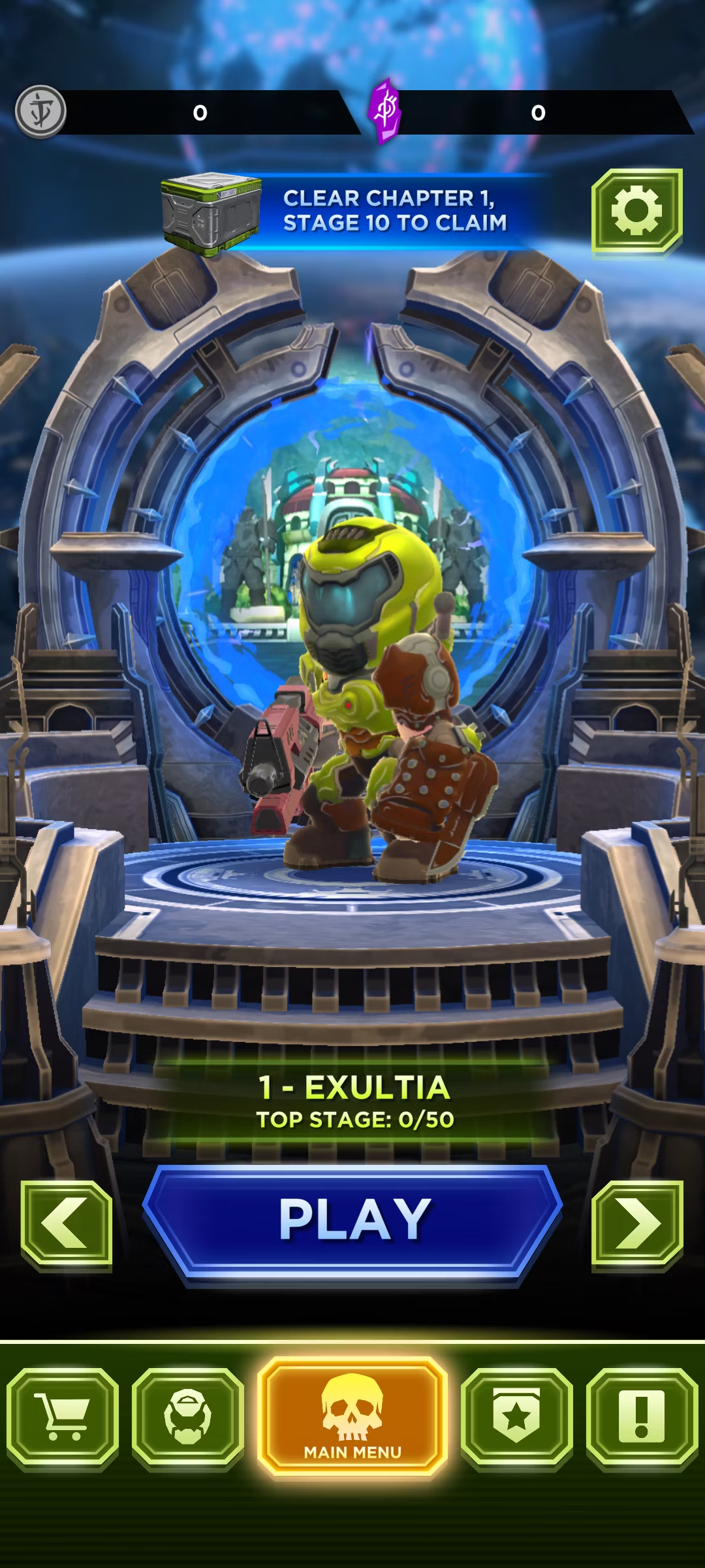 Скриншот из игры Mighty DOOM - 2