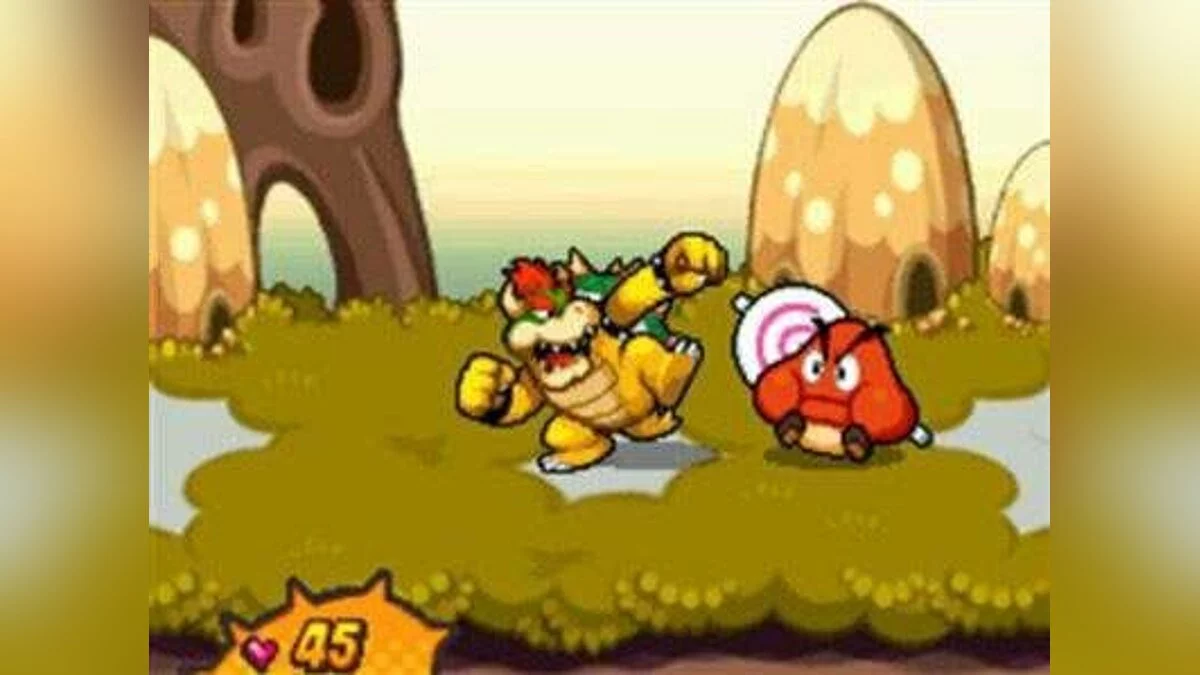 Скриншот из игры Mario & Luigi: Bowser's Inside Story - 19