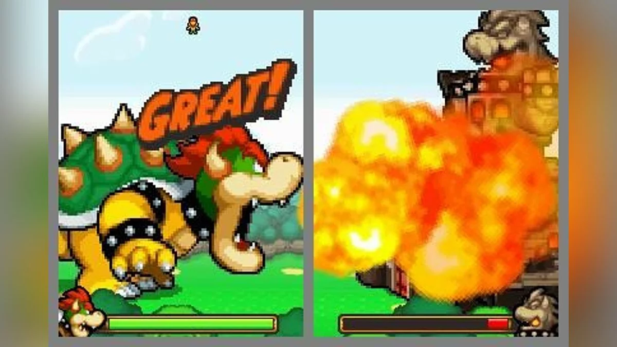 Скриншот из игры Mario & Luigi: Bowser's Inside Story - 18