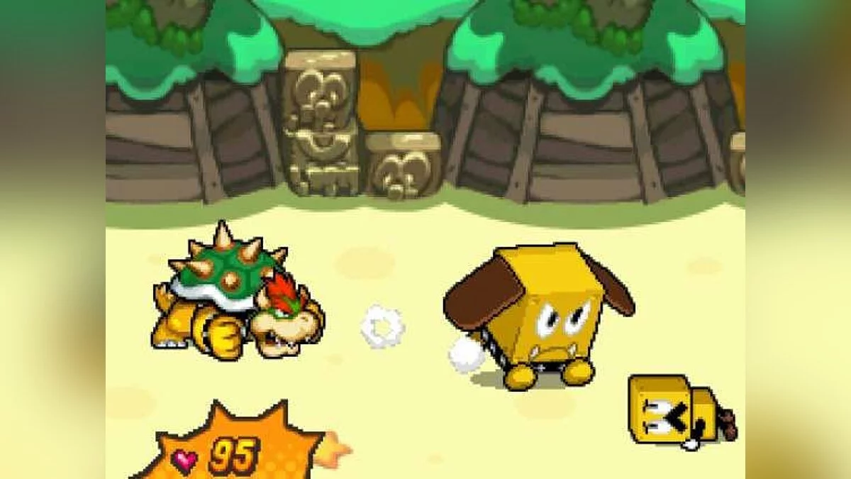 Скриншот из игры Mario & Luigi: Bowser's Inside Story - 17