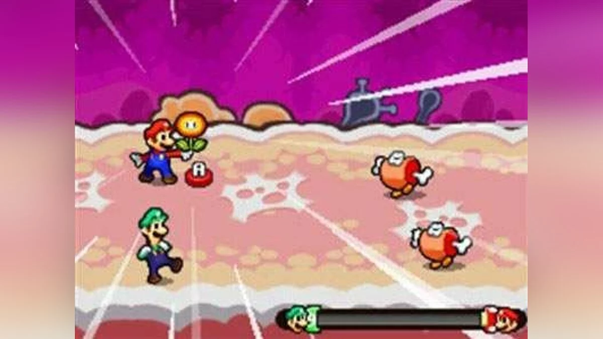 Скриншот из игры Mario & Luigi: Bowser's Inside Story - 14