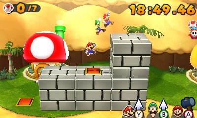 Скриншот из игры Mario & Luigi: Paper Jam - 8