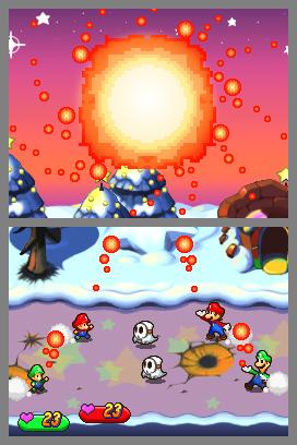 Скриншот из игры Mario & Luigi: Partners in Time - 36