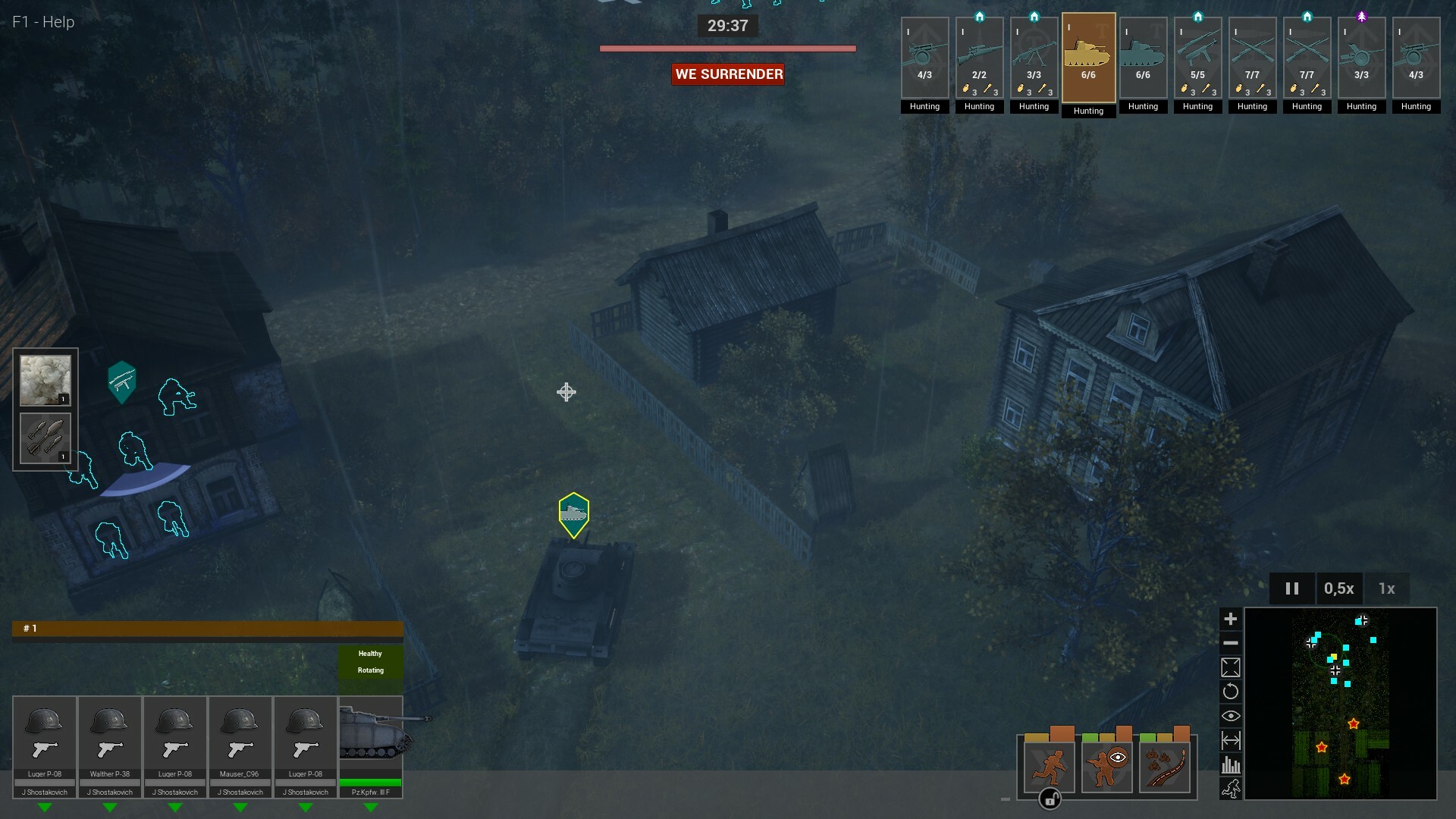 Скриншот из игры Platoon Commander - 21