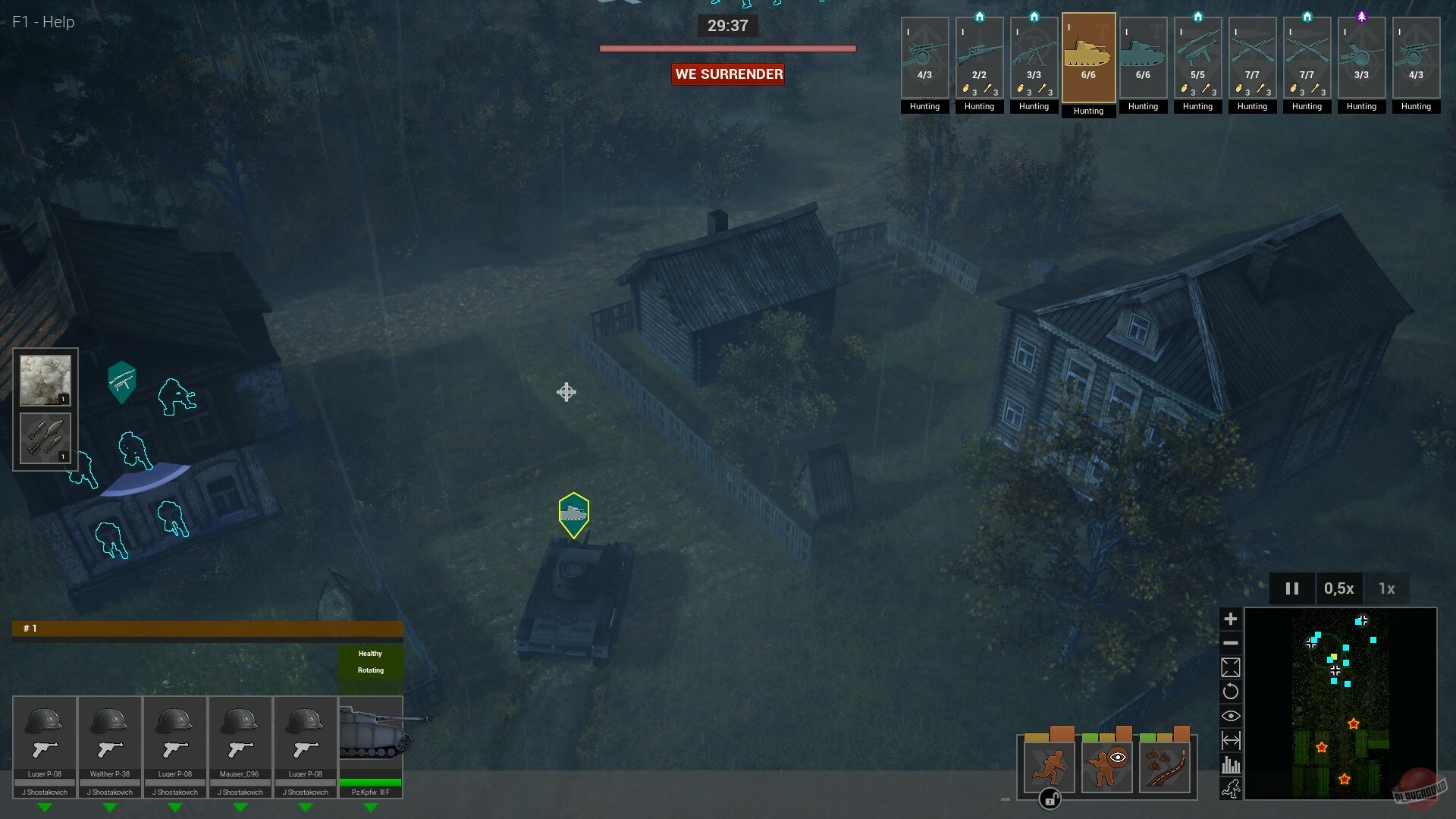 Скриншот из игры Platoon Commander - 17