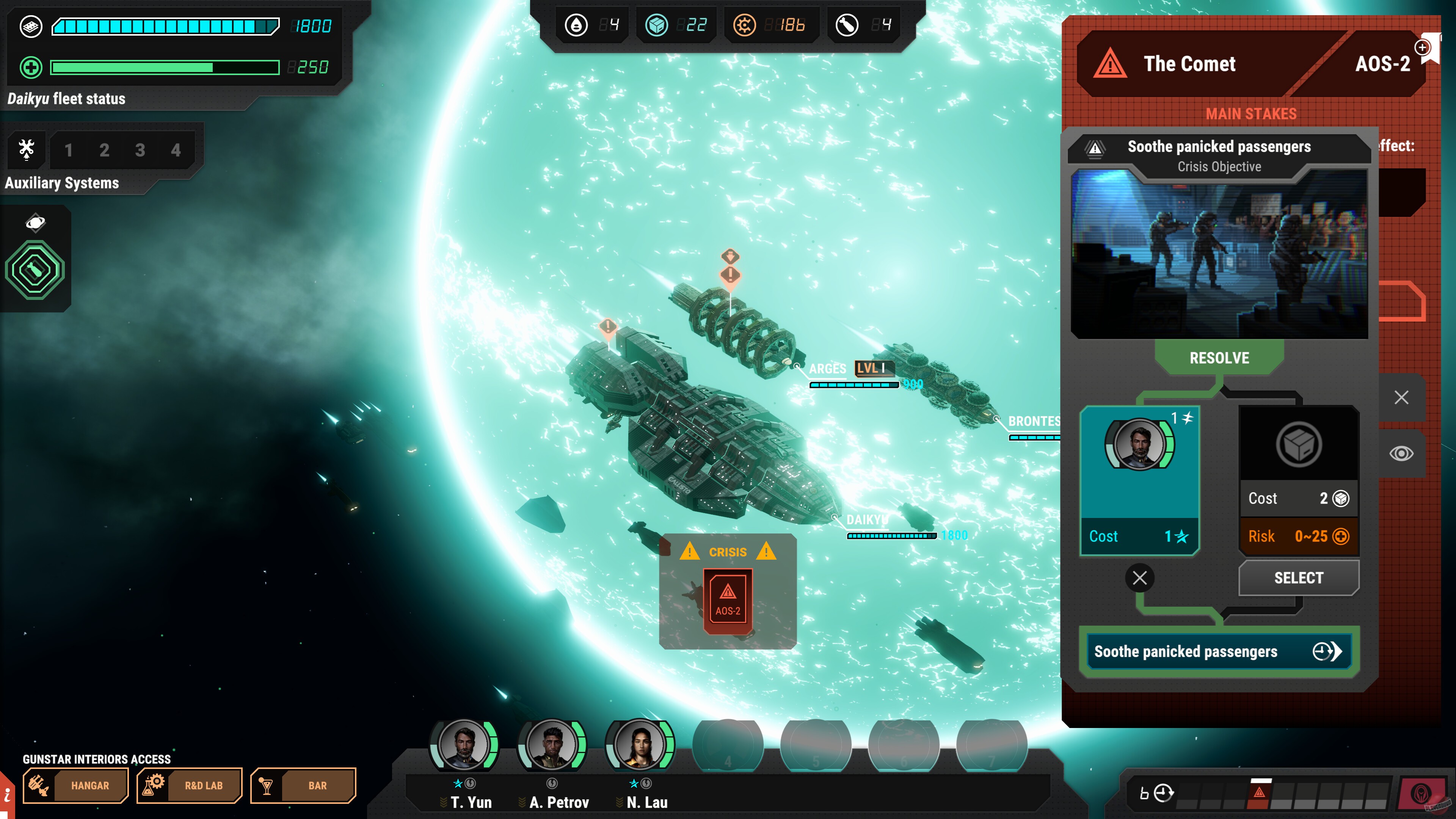 Скриншот из игры Battlestar Galactica: Scattered Hopes - 2