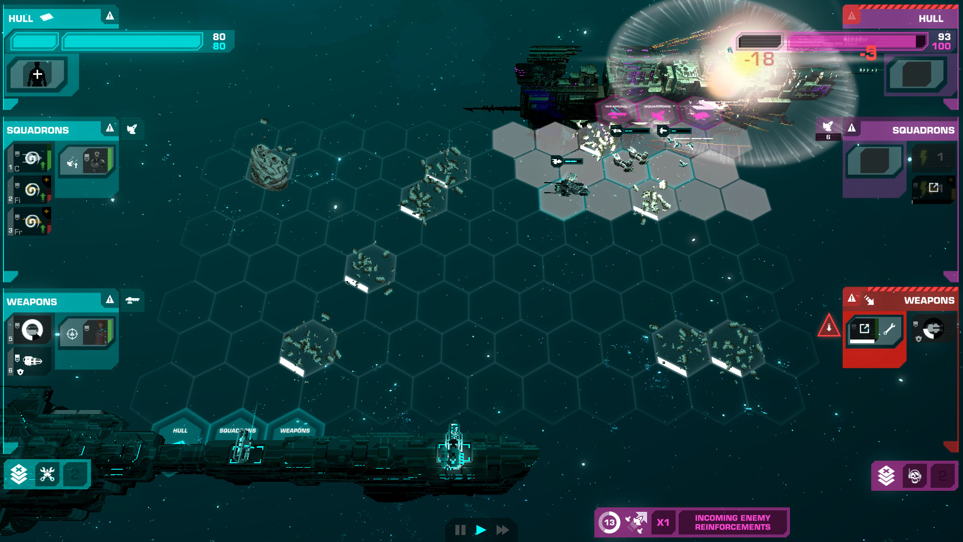 Скриншот из игры Crying Suns - 55