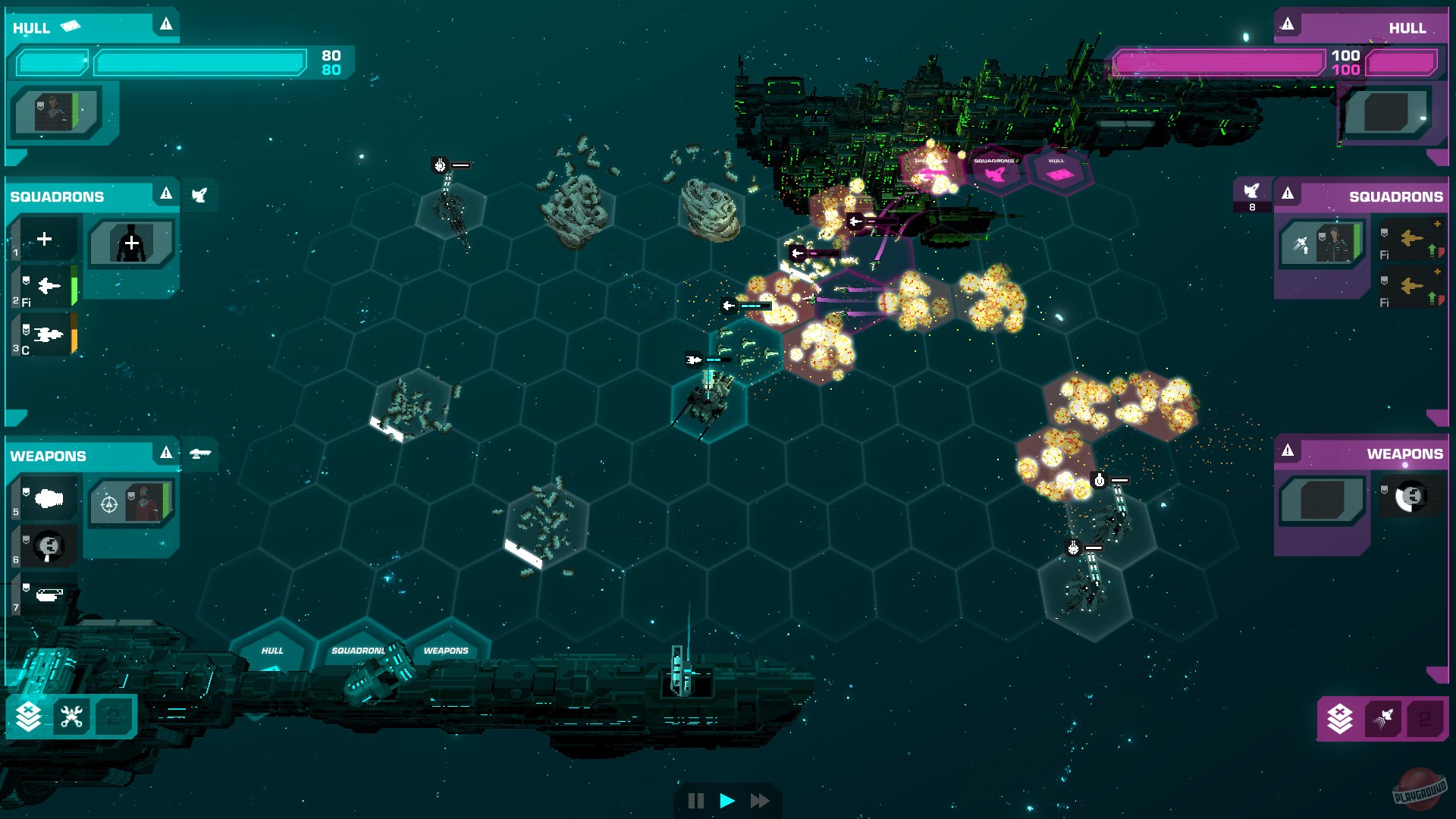Скриншот из игры Crying Suns - 18