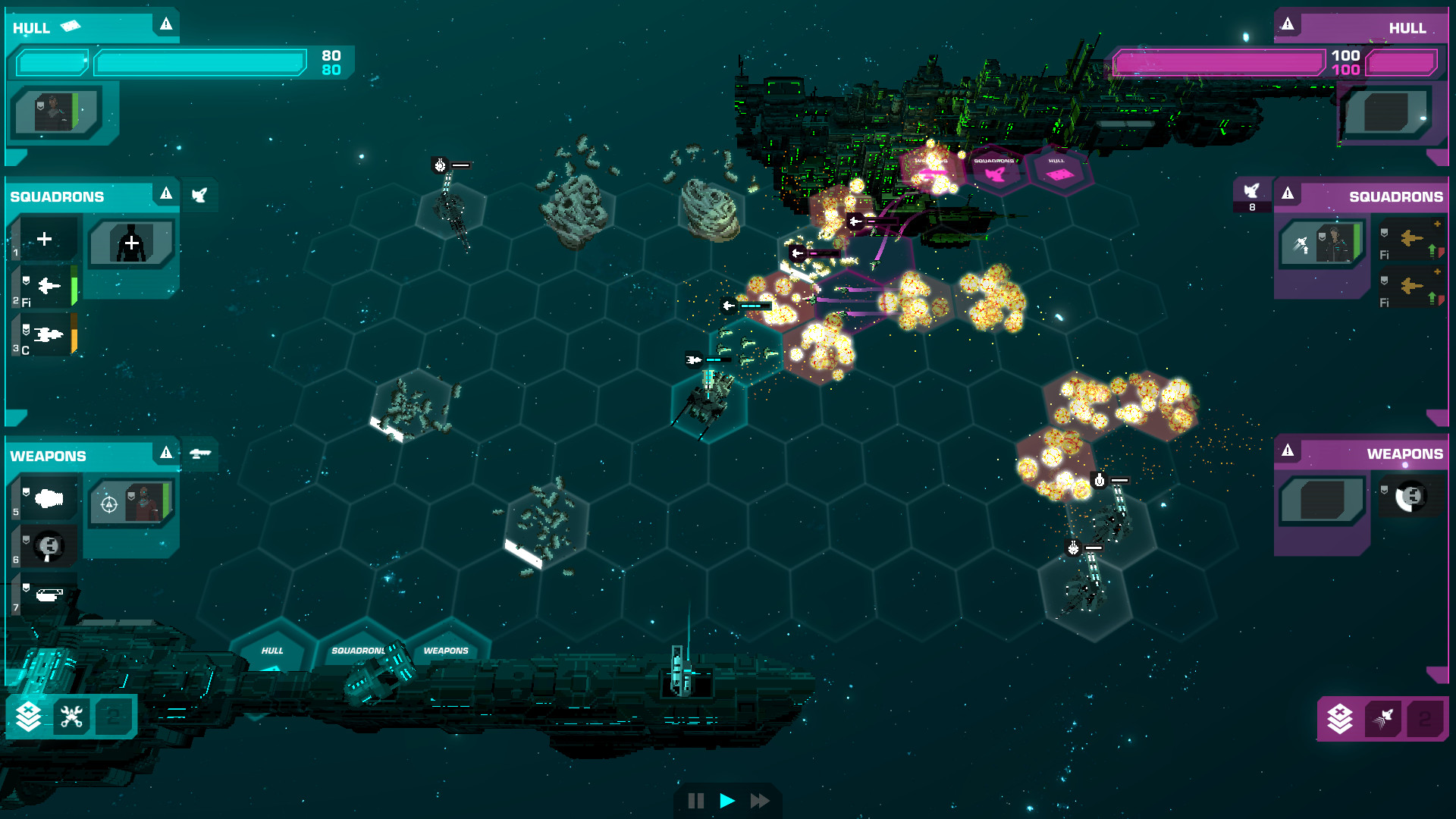 Скриншот из игры Crying Suns - 59