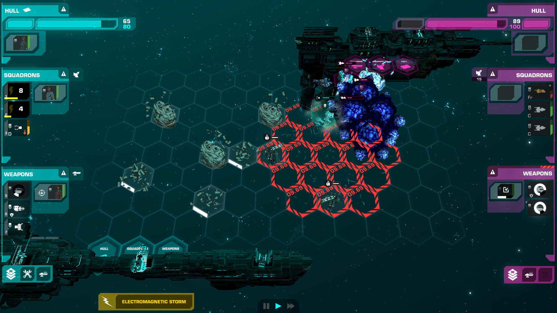 Скриншот из игры Crying Suns - 23