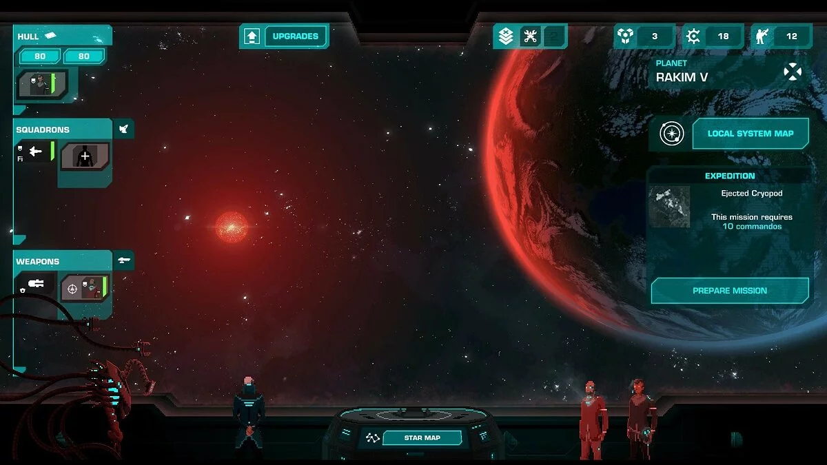 Скриншот из игры Crying Suns - 22