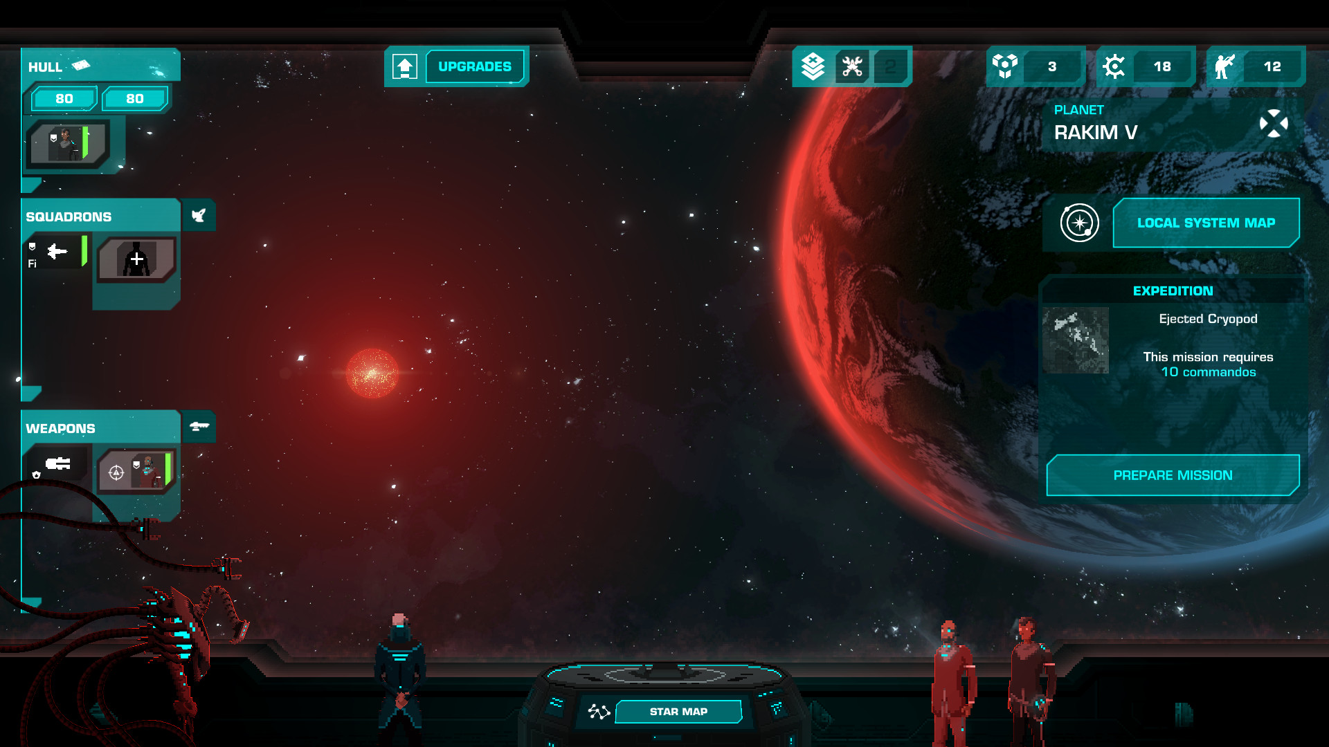 Скриншот из игры Crying Suns - 35