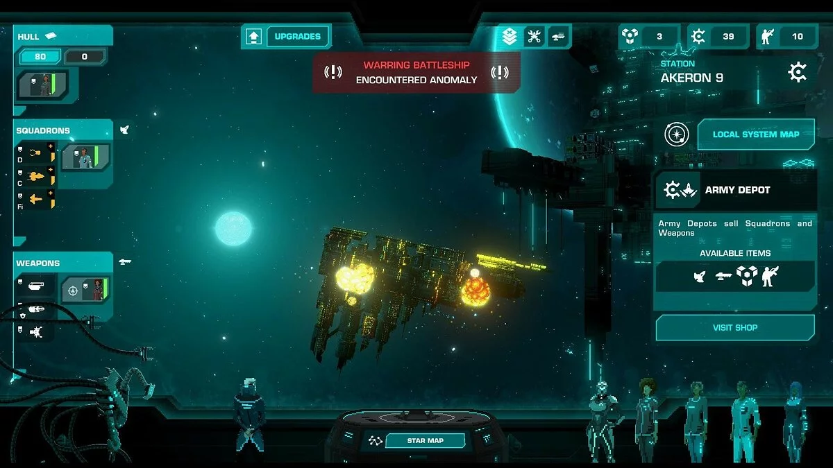 Скриншот из игры Crying Suns - 27