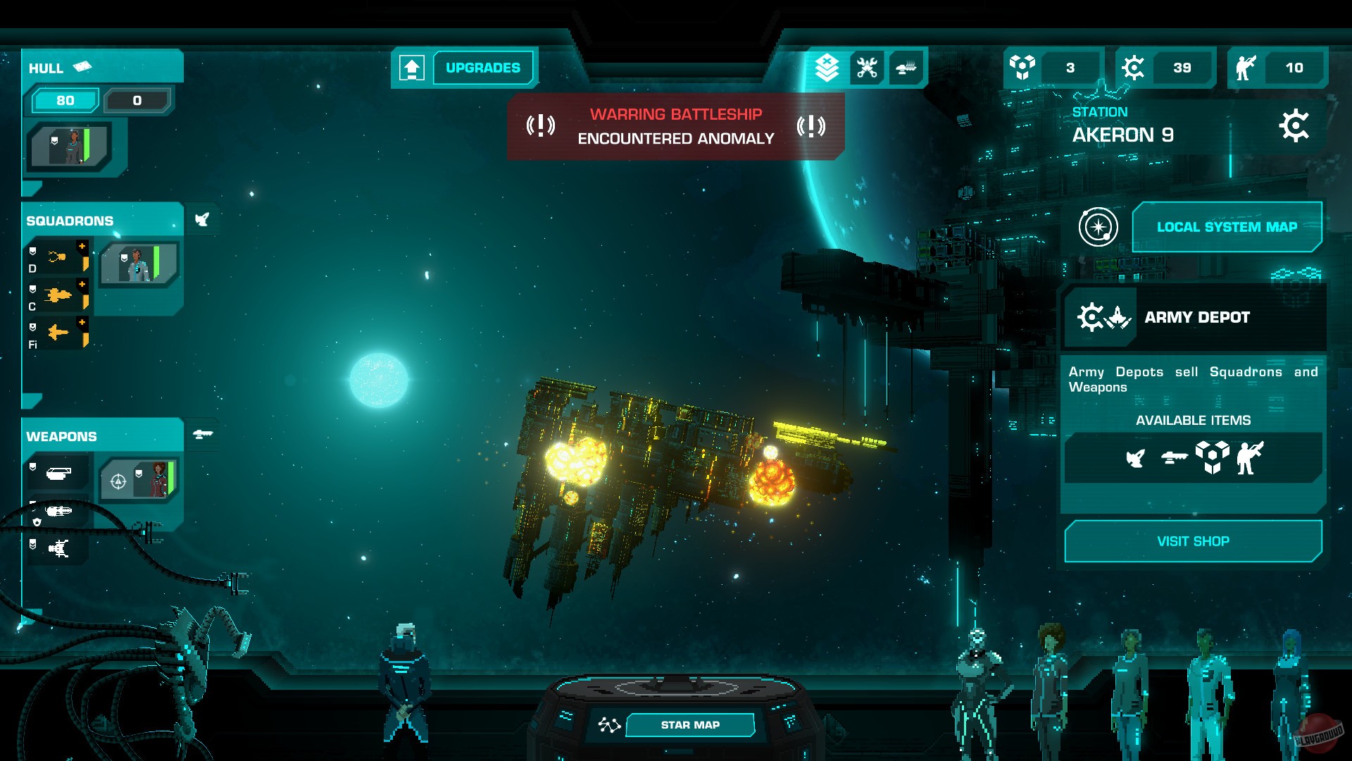 Скриншот из игры Crying Suns - 28