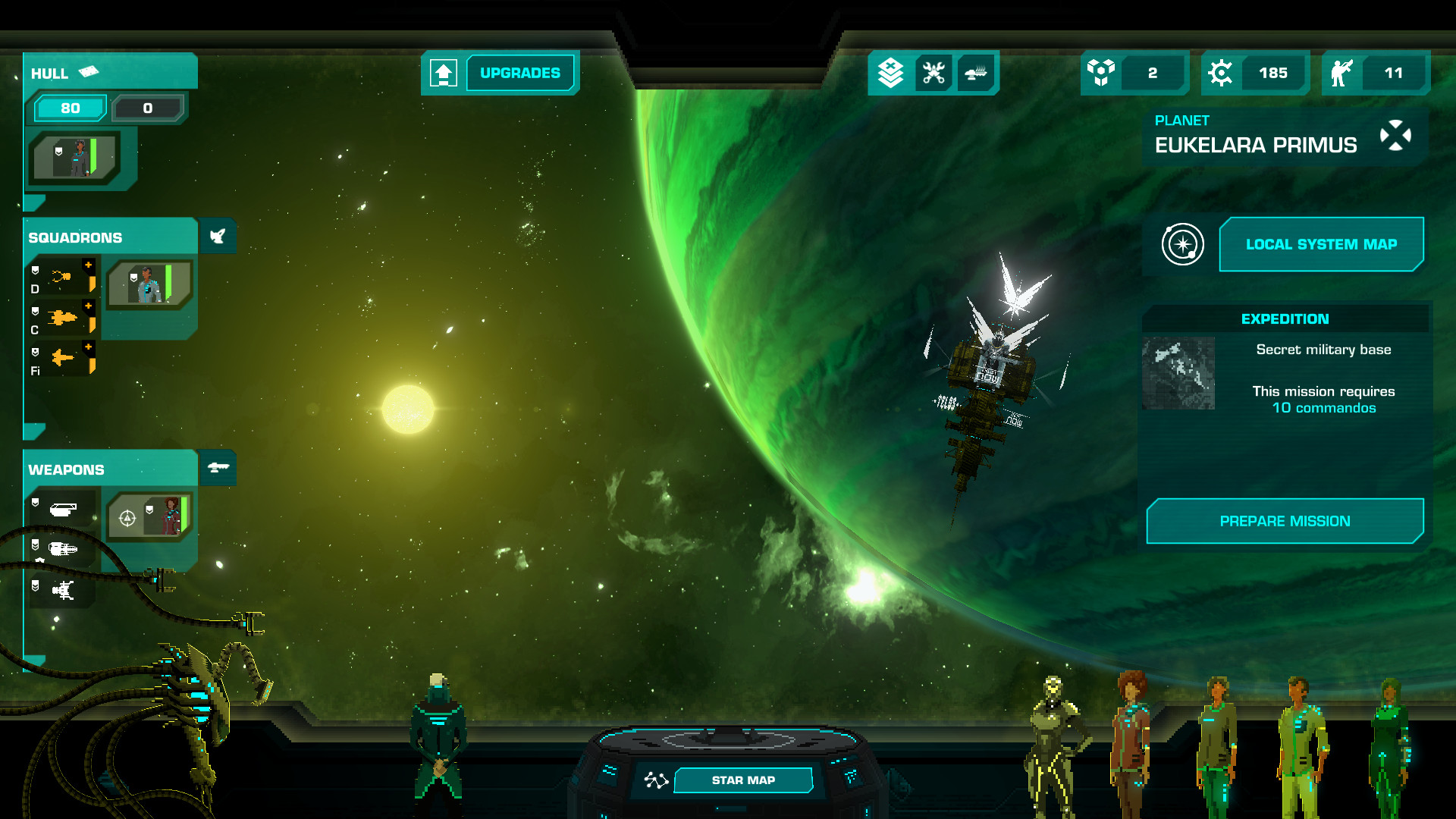 Скриншот из игры Crying Suns - 44