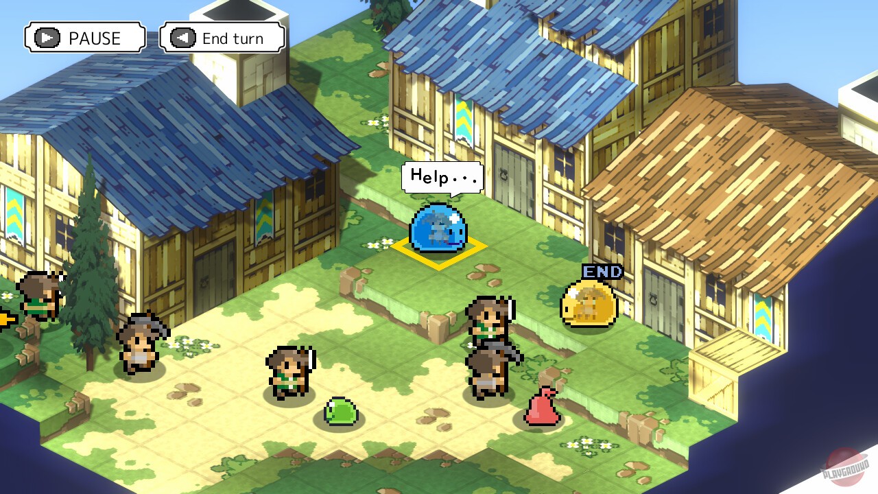 Скриншот из игры Great Ambition of the SLIMES - 2