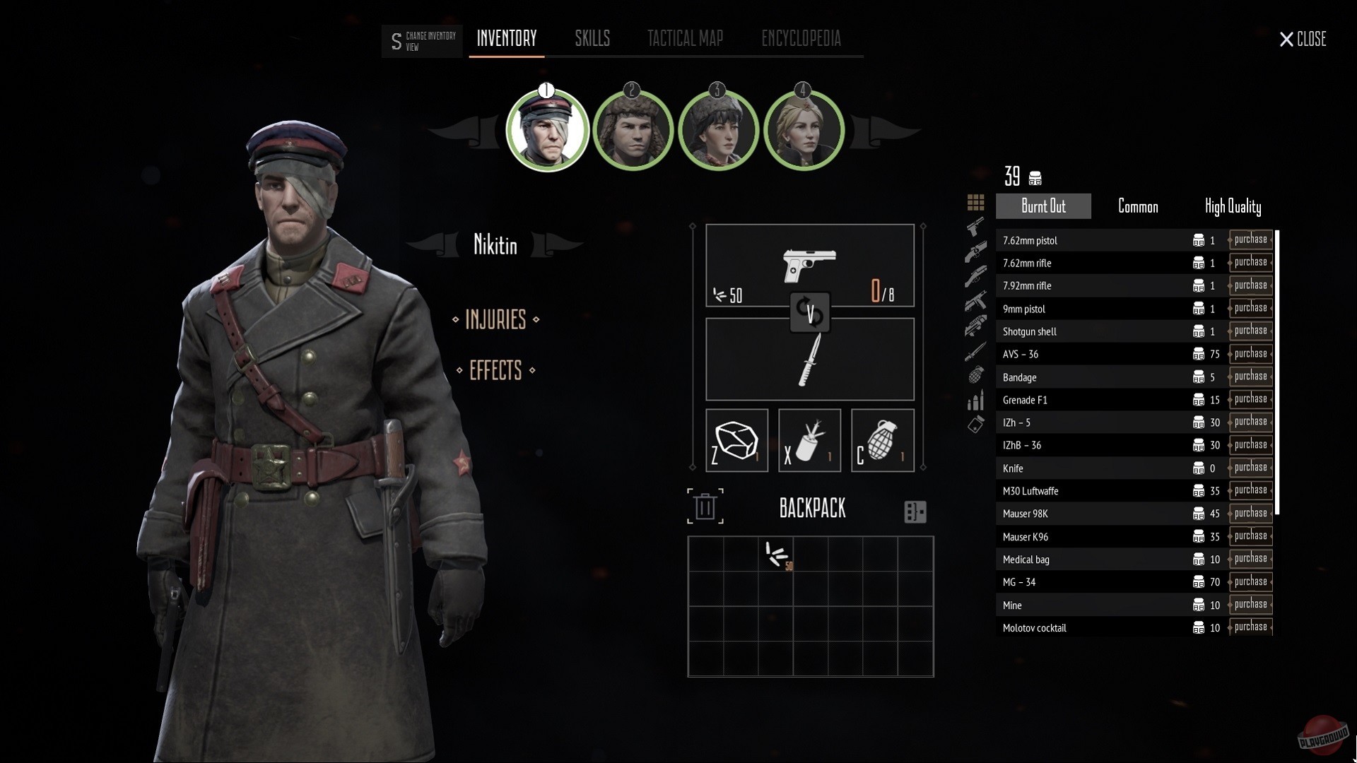 Скриншот из игры Partisans 1941 - 29