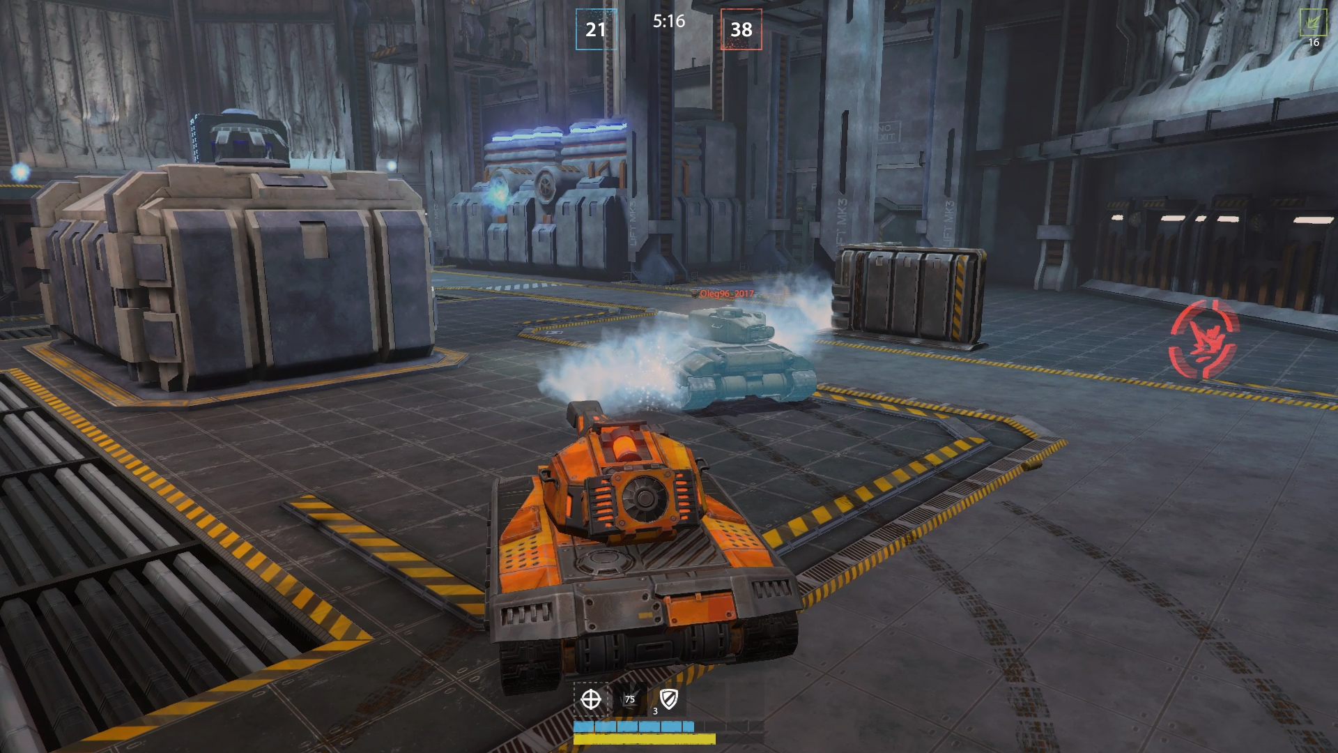 Скриншот из игры Tanki X - 61