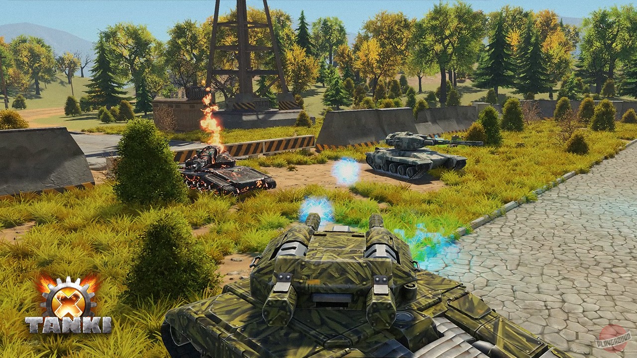 Скриншот из игры Tanki X - 28