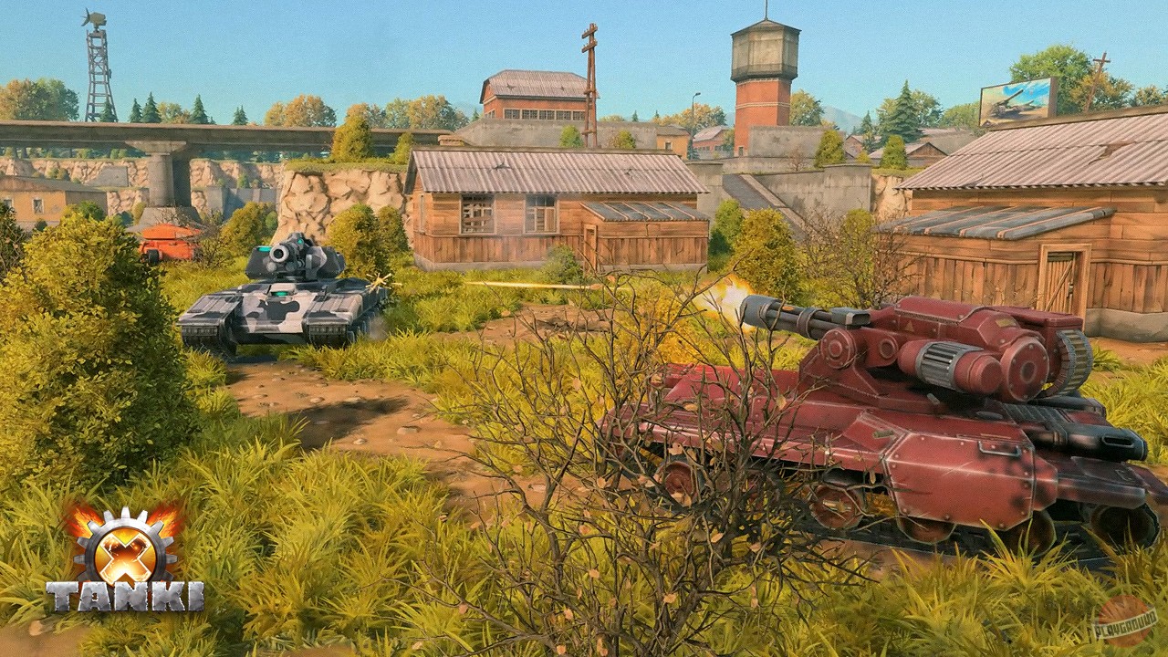 Скриншот из игры Tanki X - 30