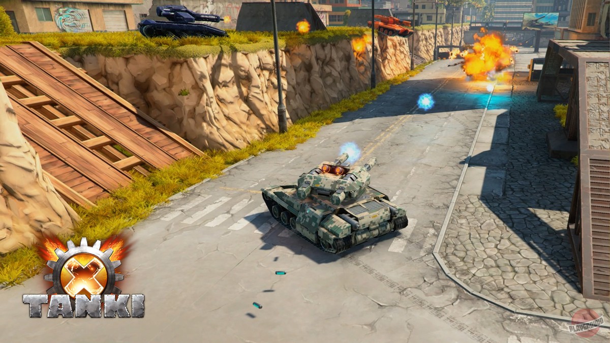 Скриншот из игры Tanki X - 36