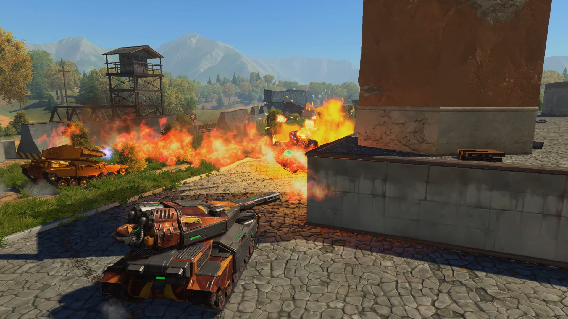 Скриншот из игры Tanki X - 45