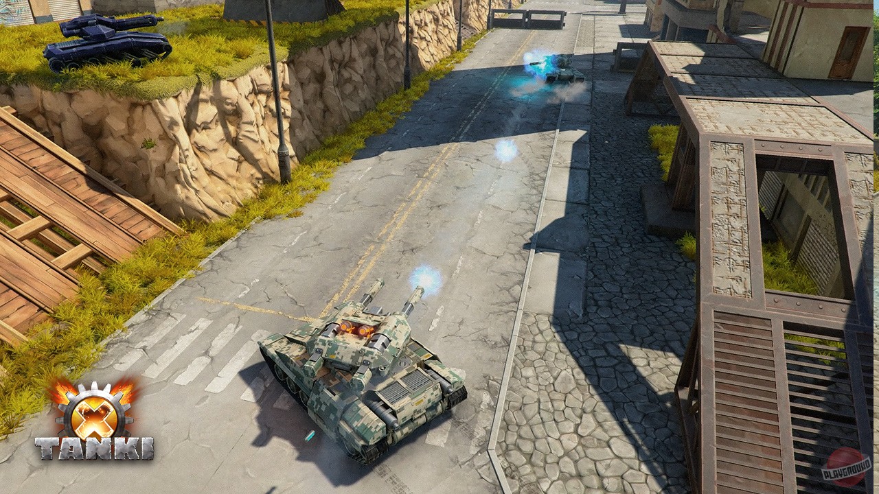 Скриншот из игры Tanki X - 52