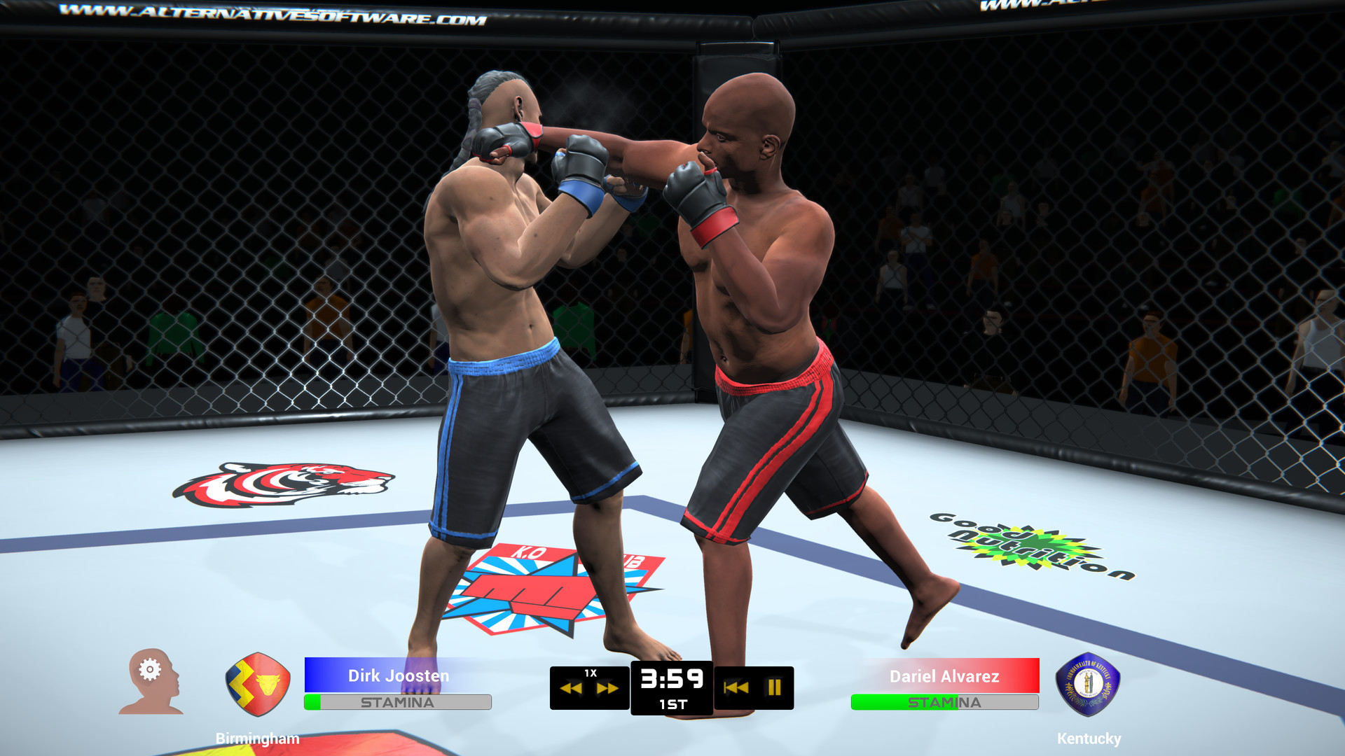 Скриншот из игры MMA Team Manager - 19