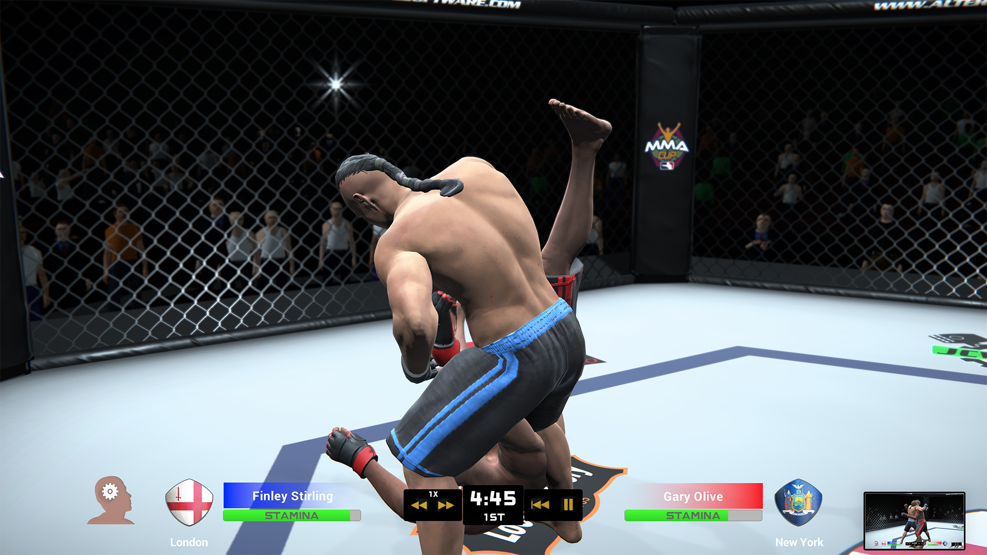 Скриншот из игры MMA Team Manager - 8