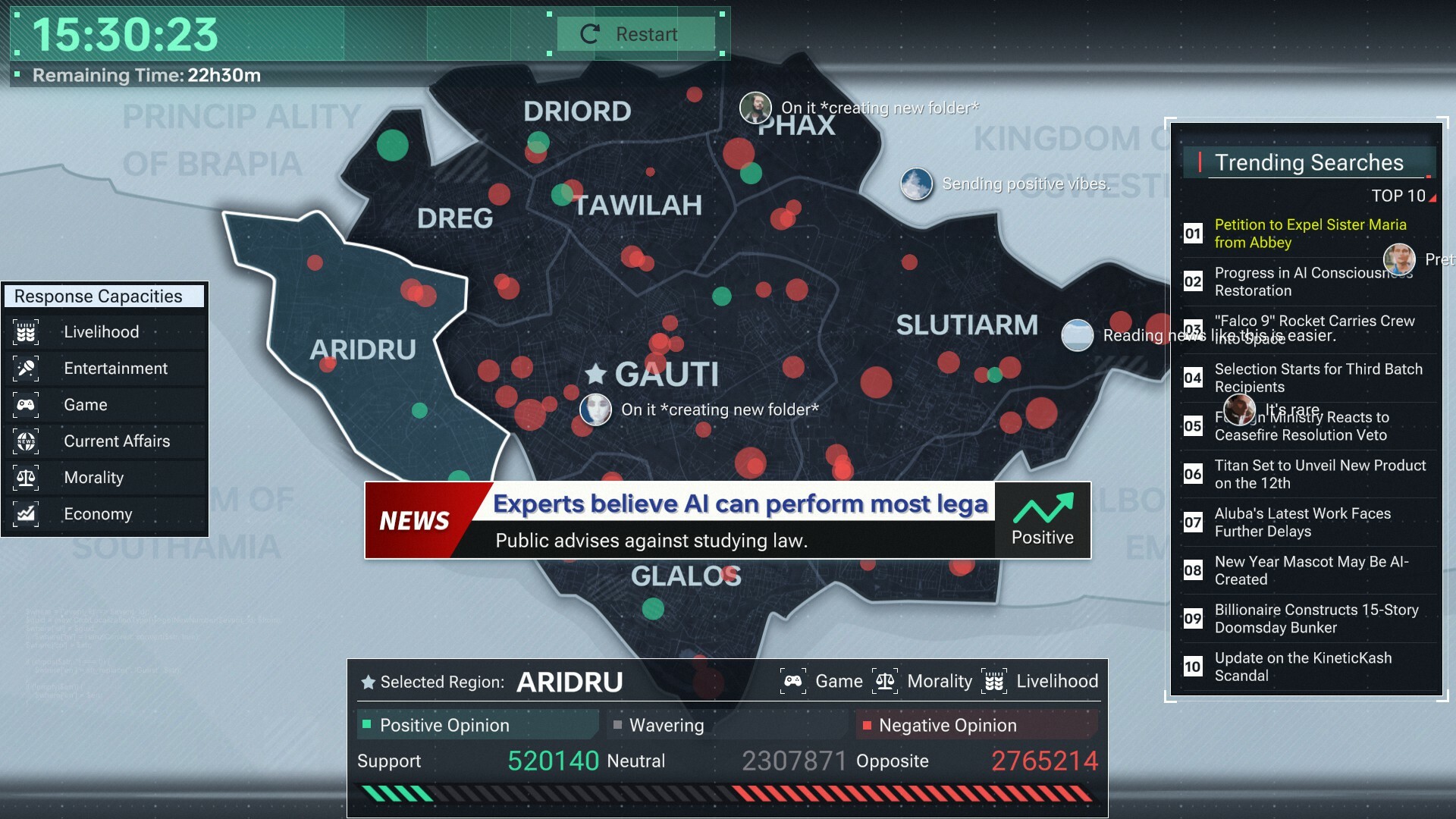 Скриншот из игры Cyber Manhunt 2: New World - The Hacking Simulator - 1