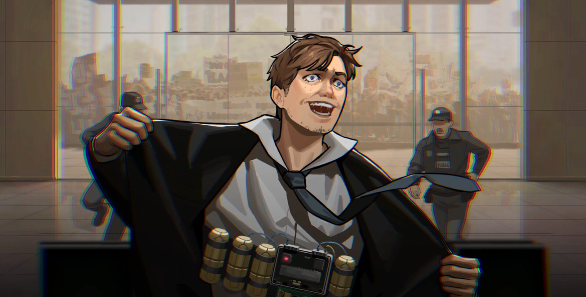 Скриншот из игры Cyber Manhunt 2: New World - The Hacking Simulator - 15