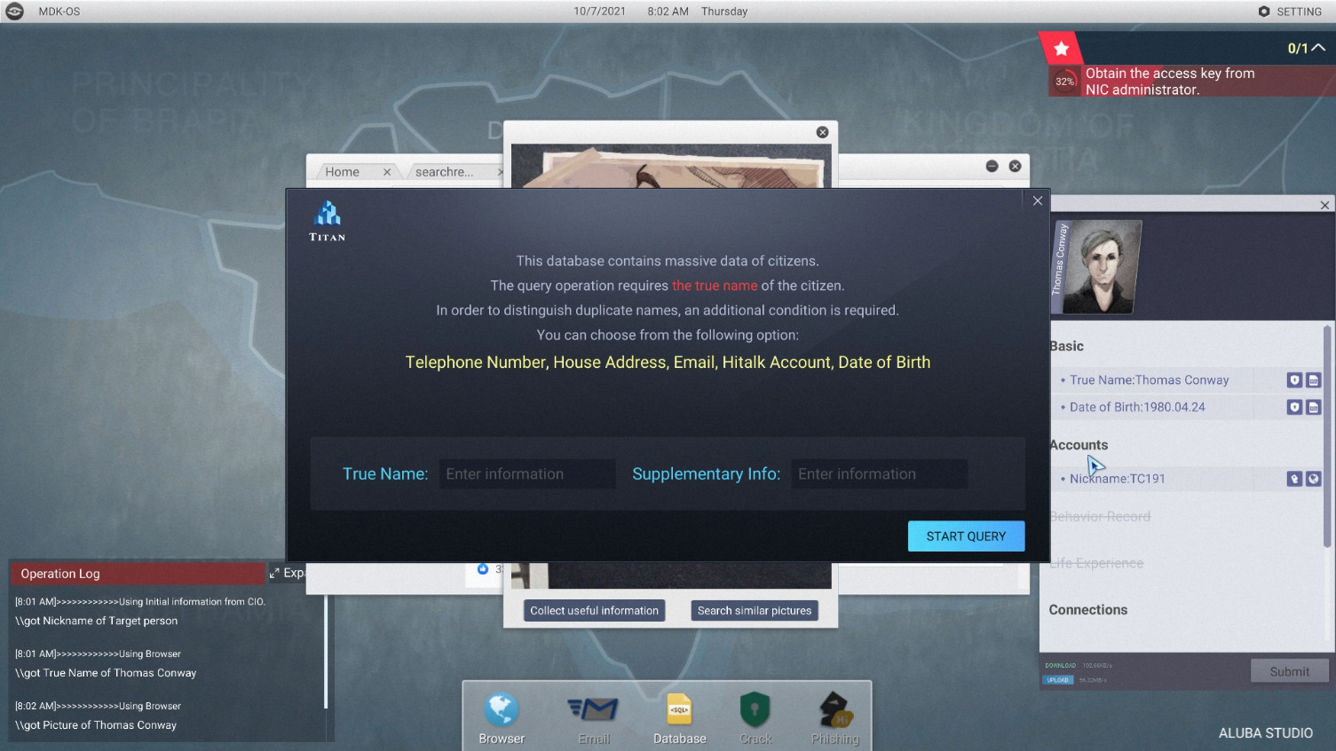 Скриншот из игры Cyber Manhunt - 2