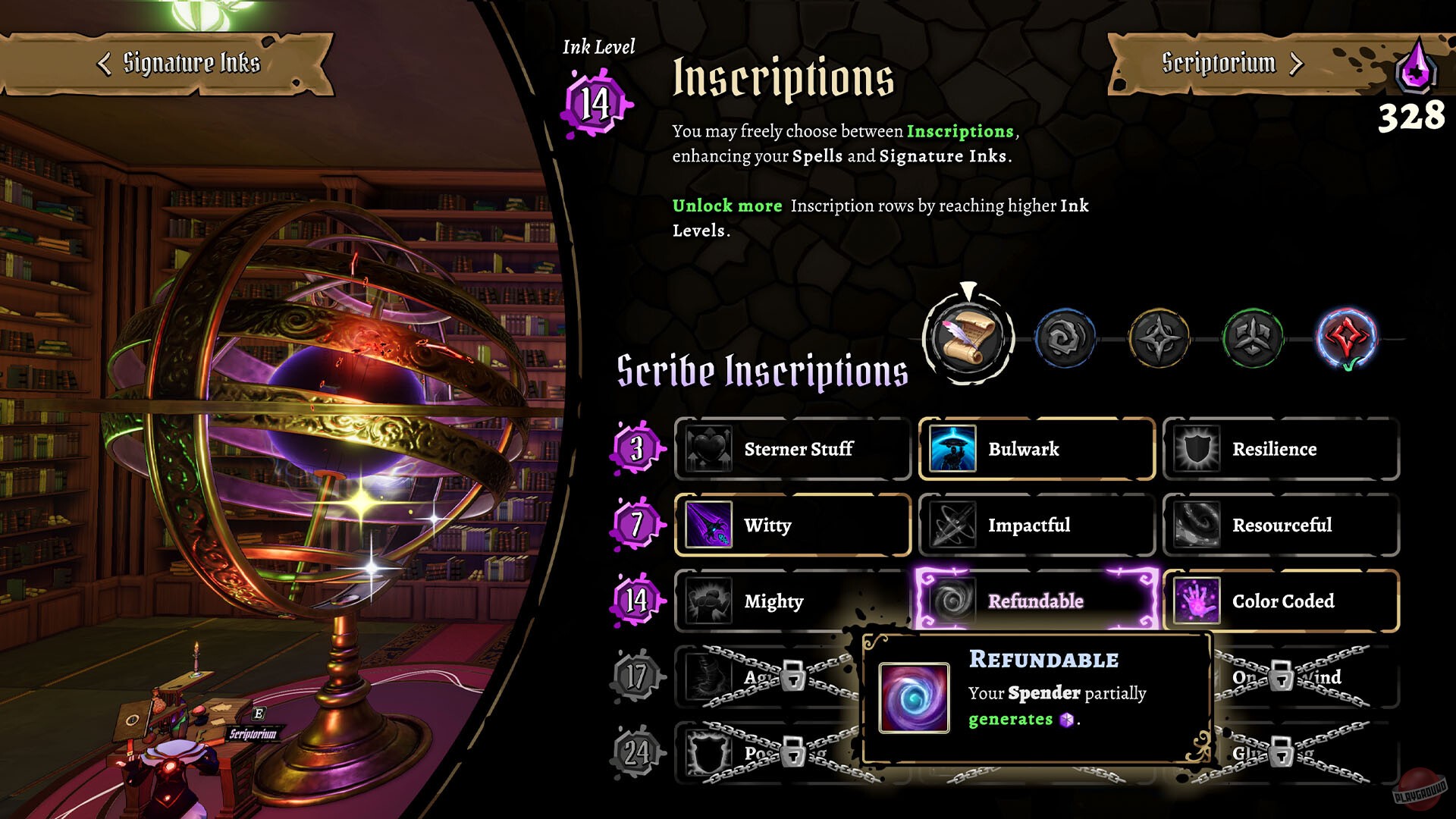 Скриншот из игры Vellum - 4