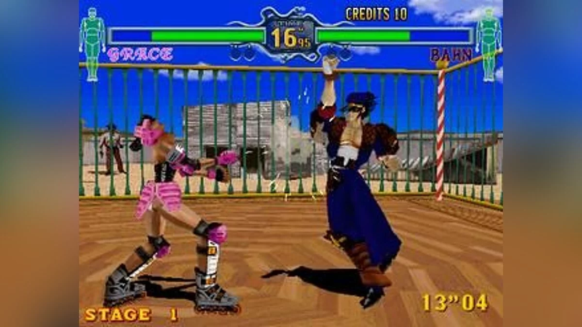 Скриншот из игры Fighting Vipers - 4