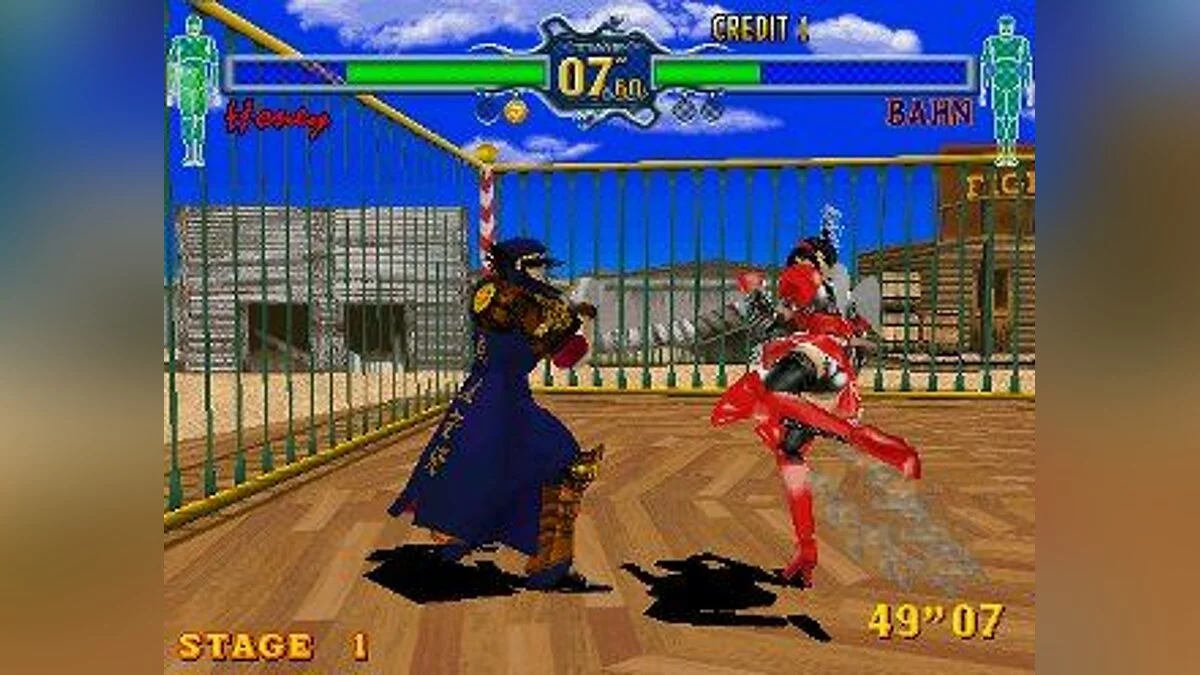 Скриншот из игры Fighting Vipers - 6