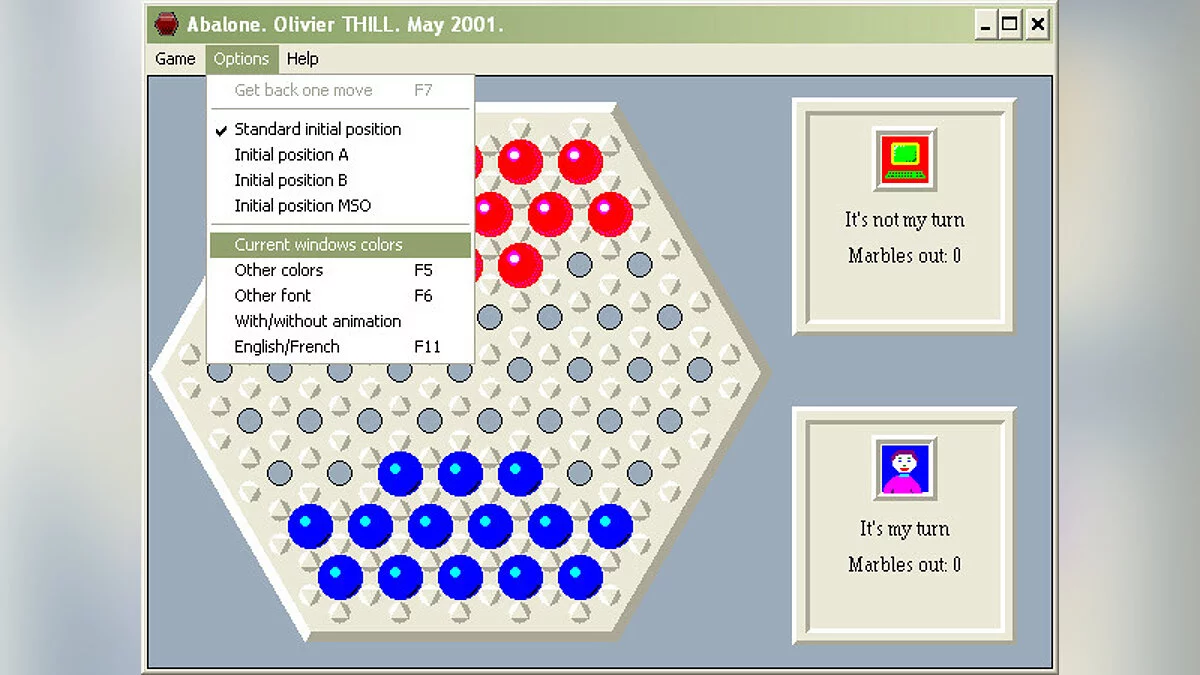 Скриншот из игры Abalone - 4