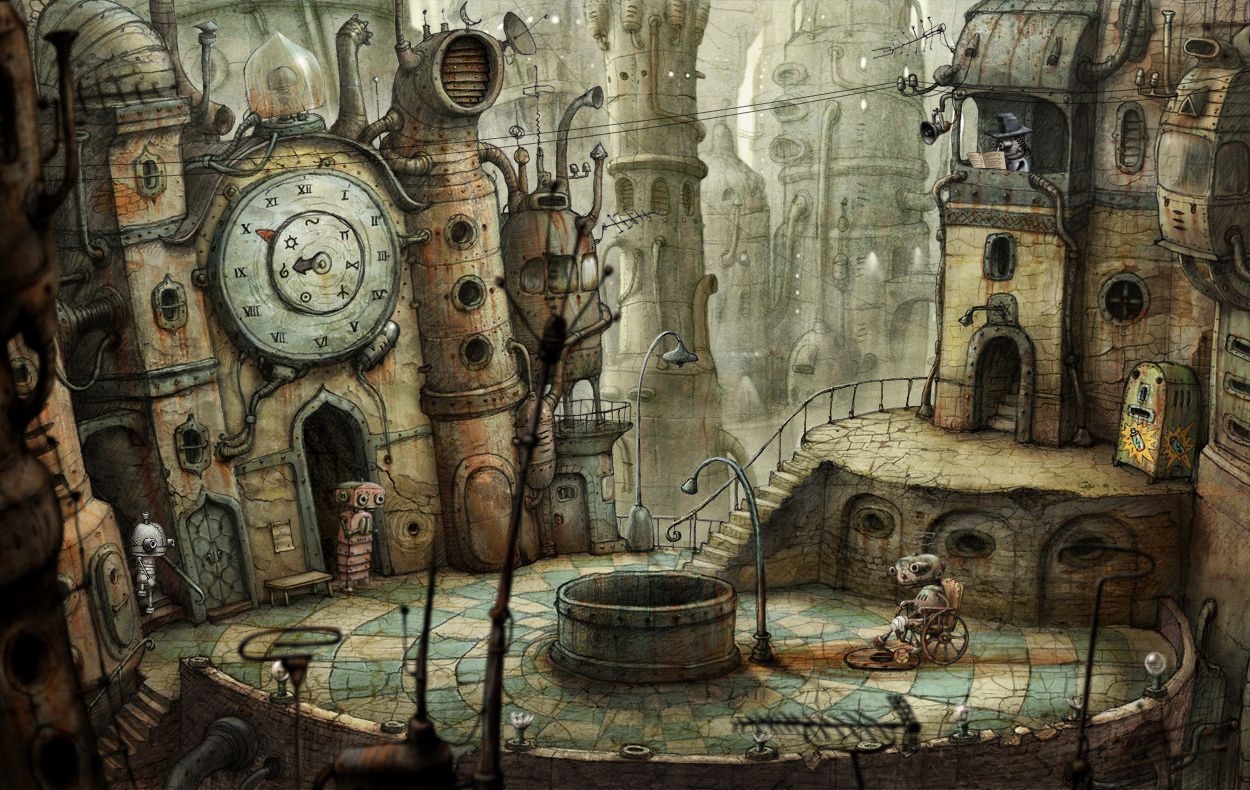 Скриншот из игры Machinarium - 21