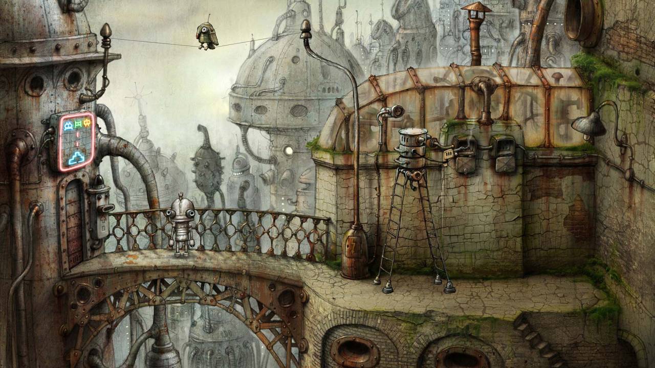 Скриншот из игры Machinarium - 18