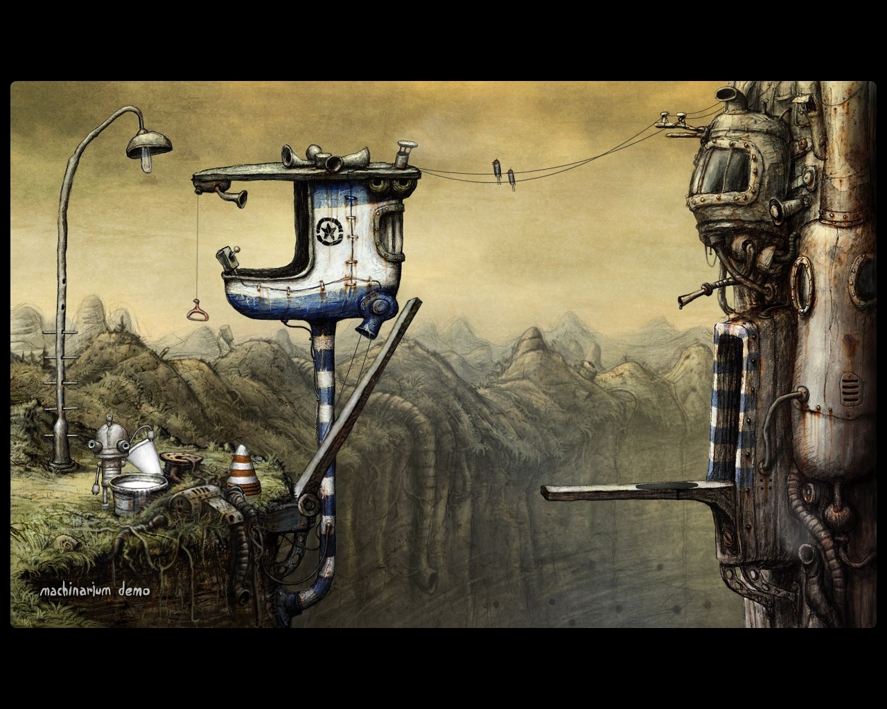 Скриншот из игры Machinarium - 99